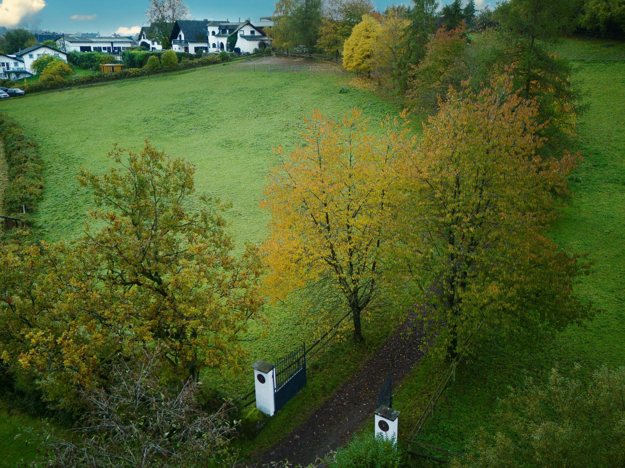Ansicht Landgut Pfauenhof in der Eifel